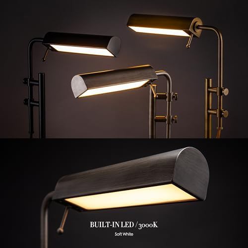 Aurora Industrial Black Swing Arm Lamp — photo 5