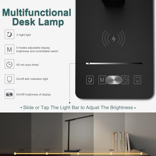 Smart LED Lamp with Wireless Charger — photo 5