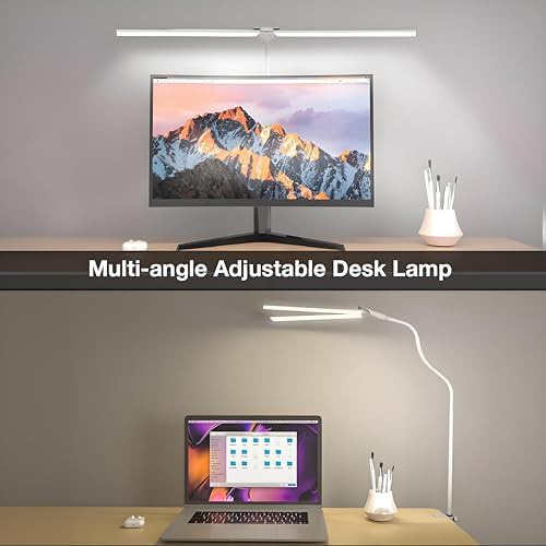 Double Head LED Office Clamp Lamp — photo 3