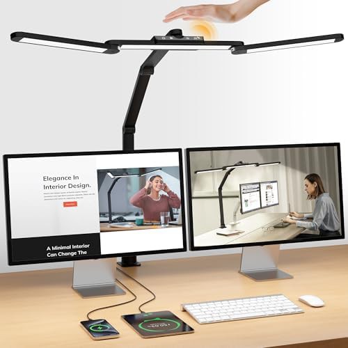 Swing Arm Lamp with Gesture Sensor