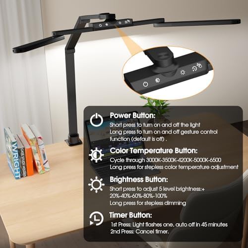 Swing Arm Lamp with Gesture Sensor — photo 4