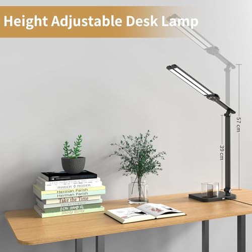 Dual Head LED Lamp with USB Ports — photo 3