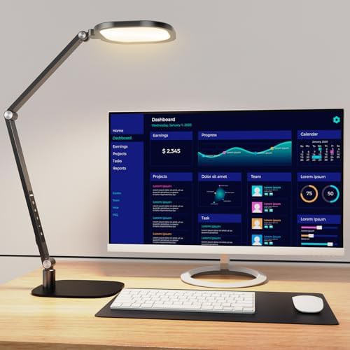 Eye-Caring LED Ring Light for Home Office