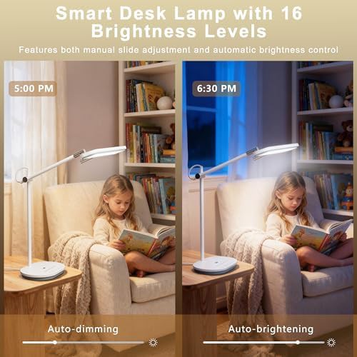 Eye-Caring Gesture Control LED Desk Lamp — photo 3