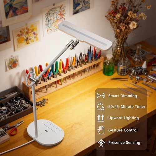 Eye-Caring Gesture Control LED Desk Lamp — photo 4