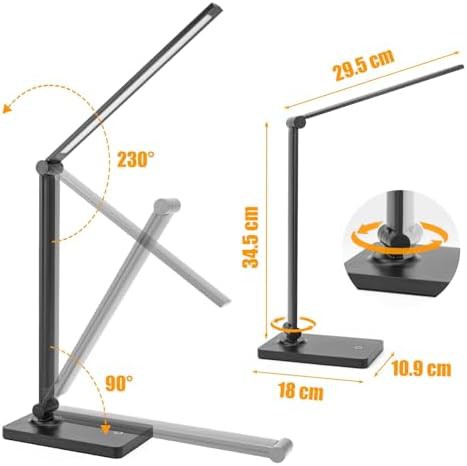 Touch Control Eye-Caring LED Desk Lamp — photo 5