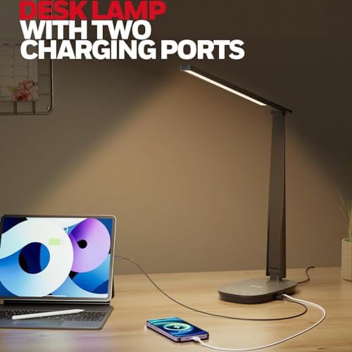 Full Spectrum USB Charging Desk Lamp — photo 4