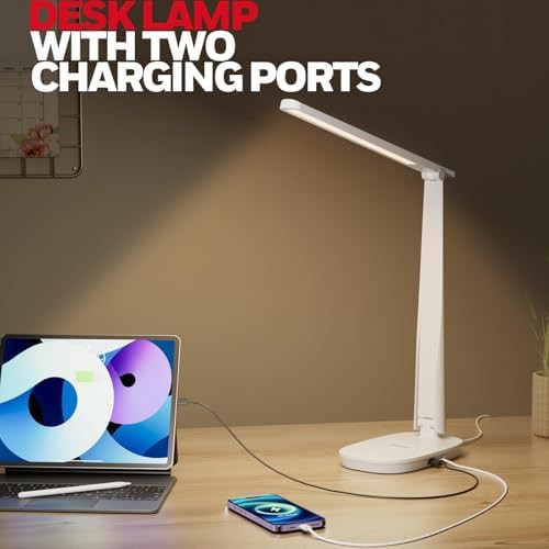 Full Spectrum LED Lamp with USB Charging — photo 4