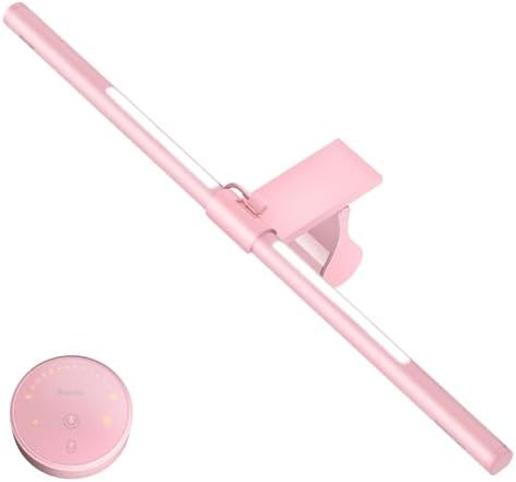 Pink Monitor Light Bar with Backlight