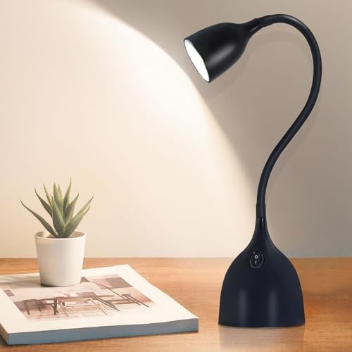 Modern Black LED Reading Light for Office