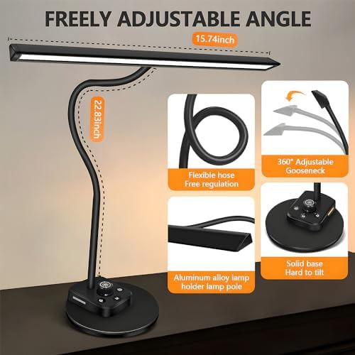 LED Piano Lamp with Gooseneck — photo 5