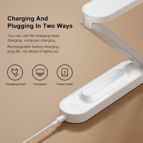 Foldable Rechargeable White LED Strip Lamp — photo 3