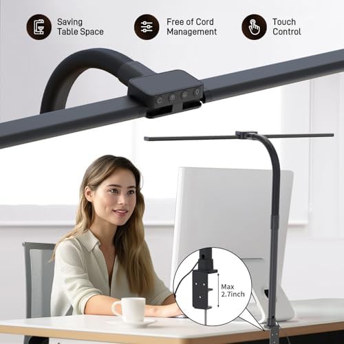 Double Head Architect Task Clamp Lamp — photo 5