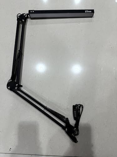 Magnifying LED desk lamp with clamp — photo 4