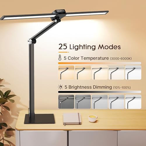 Dual Screen Monitor Lamp with Weighted Base — photo 5