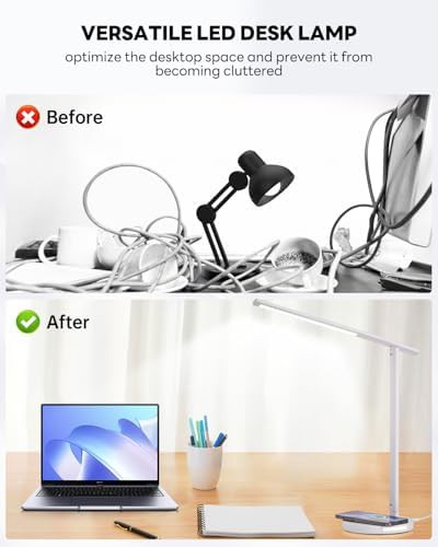 Foldable LED Lamp with Wireless Charger — photo 5