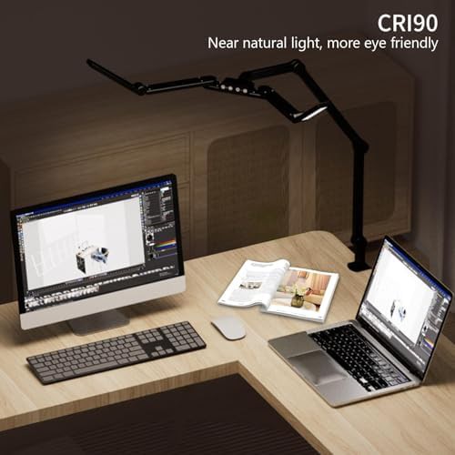 Architect Desk Lamp with Five Light Bars — photo 5