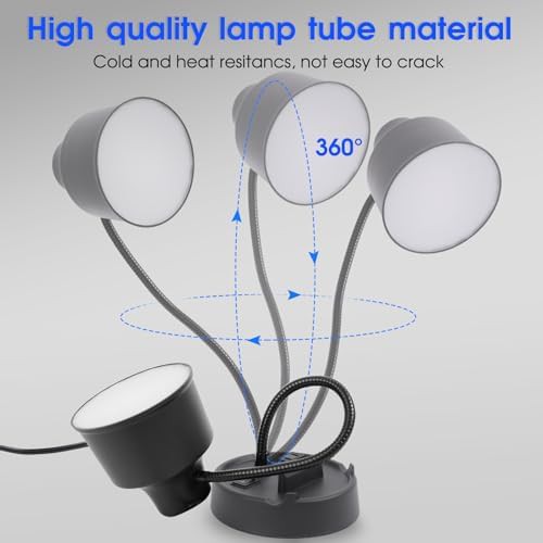 Black LED Lamp with Phone Holder — photo 3
