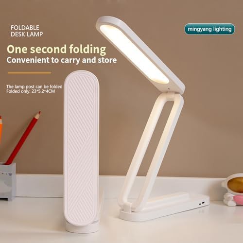 Slim foldable rechargeable LED desk light — photo 4