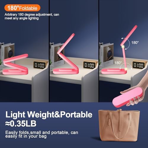 Weighted Base Portable Office Desk Light — photo 3