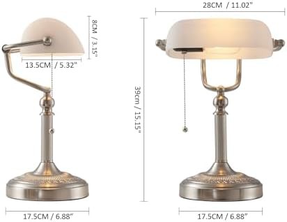 White Matted and Dimmable Green Bankers — photo 4