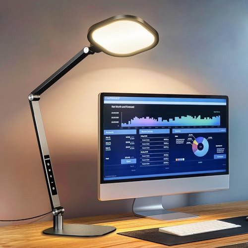 Tall Computer Ring Light for Study