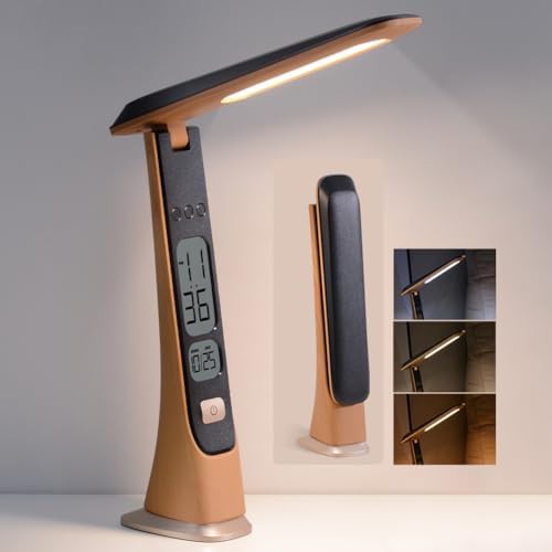 Rechargeable Foldable Lamp with Time Display
