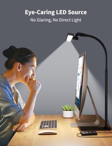 Weighted Base Gooseneck Lamp with Timer — photo 3