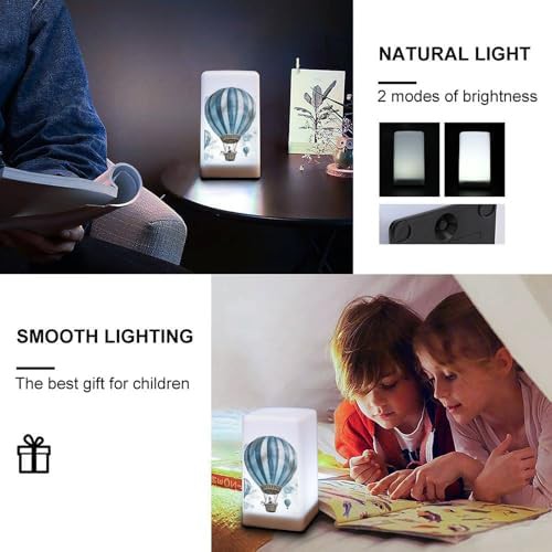 Hot Air Balloon Print Bedside Lamp — photo 4