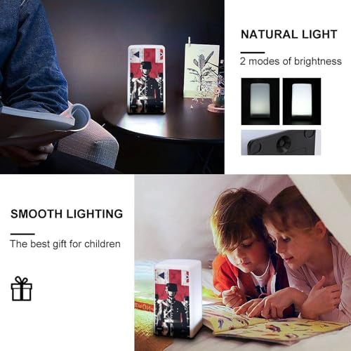 Soldier and Flag Printed Desk Lamp — photo 4