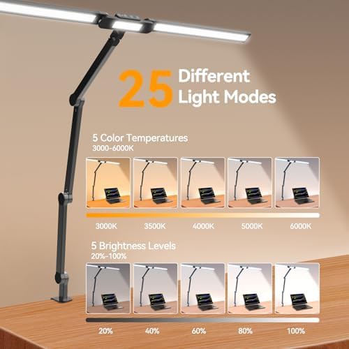 Metal Architect Lamp with Touch Control — photo 3