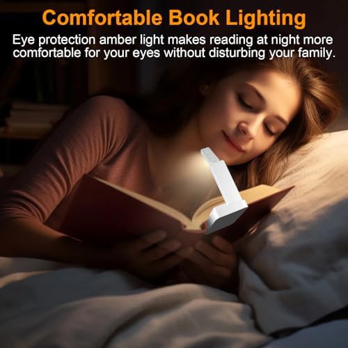 Rechargeable Amber Clip-On Reading Light — photo 5