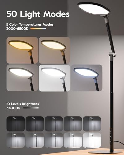 Tall Edge Lit Eye Care Desk Lamp — photo 4