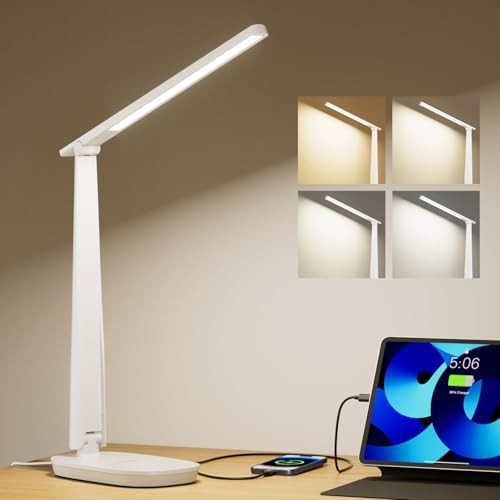 Dimmable Reading Light with Four Color Modes