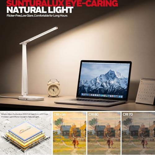 Dimmable Reading Light with Four Color Modes — photo 4