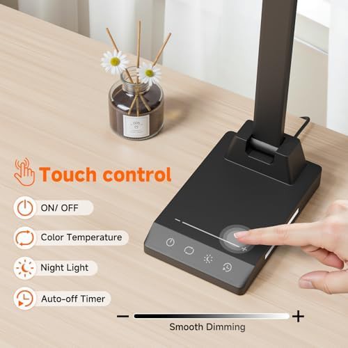 Foldable Reading Lamp with Power Adapter — photo 3