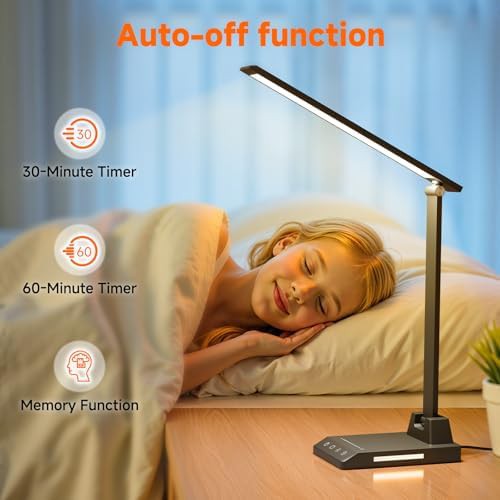 Foldable Reading Lamp with Power Adapter — photo 5