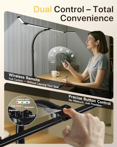 Four Panel LED Monitor Light with Clamp — photo 5