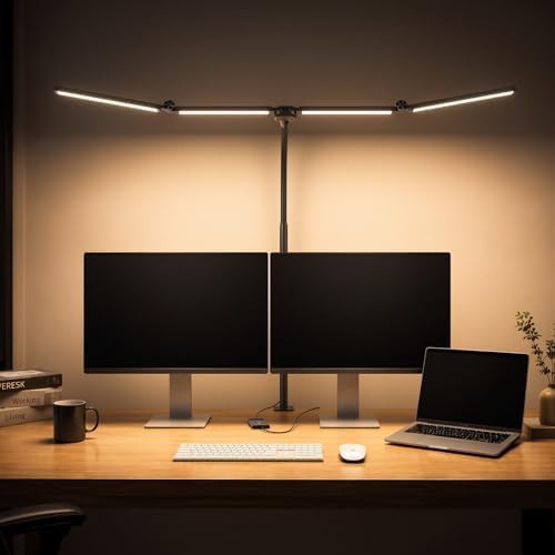 Adjustable Swing Arm Clamp Lamp