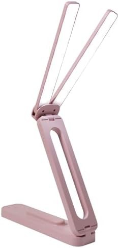 Pink Foldable Dual Head LED Desk Lamp
