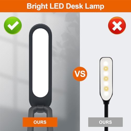 Black Foldable Battery Operated Reading Lamp — photo 5