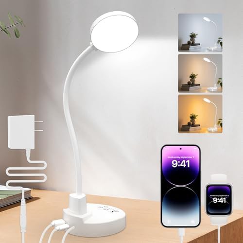 Flexible LED Reading Lamp with USB Port
