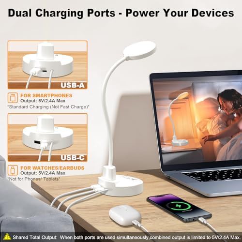 Flexible LED Reading Lamp with USB Port — photo 4