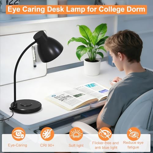 Modern Black Desk Lamp with Wireless Charger — photo 5