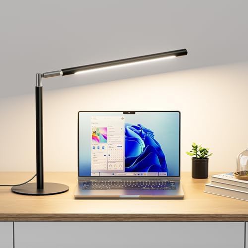 Metal Dimmable Desk Lamp with Base