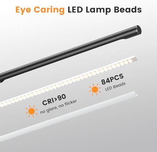 Metal Dimmable Desk Lamp with Base — photo 4