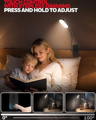Rechargeable Gooseneck Clip On Light — photo 4