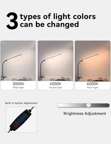 Black Gooseneck Clamp Lights Two Pack — photo 3