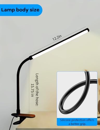 Black Gooseneck Clamp Lights Two Pack — photo 5