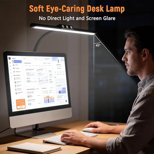 Dimmable Clamp On Office Gooseneck Lamp — photo 5
